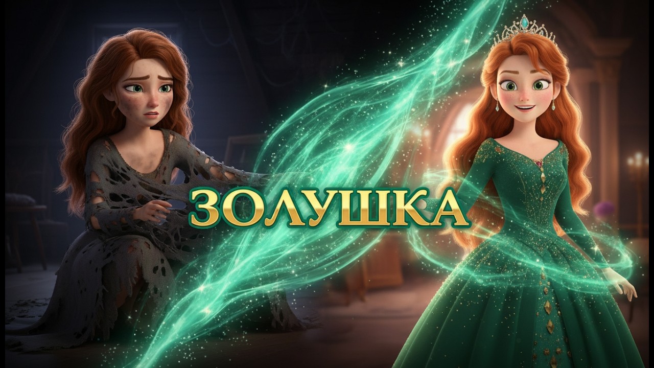 Золушка: Новая 3D Анимация ✨ от Замарашки