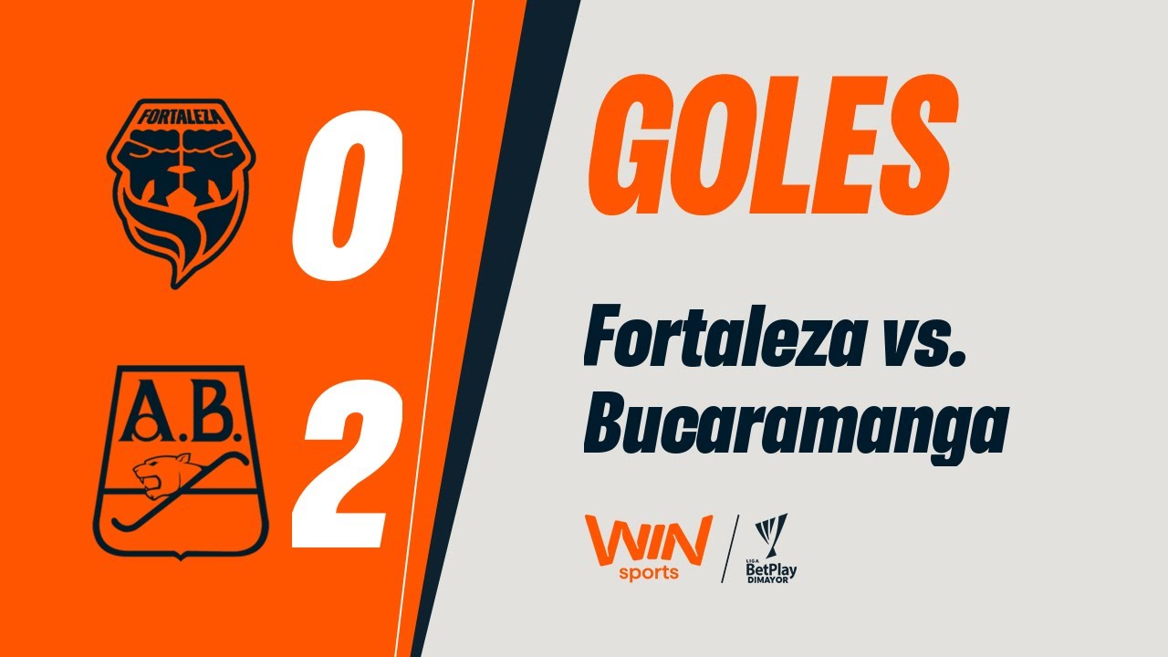Fortaleza vs. Bucaramanga Goles | Liga BetPlay 2025-2