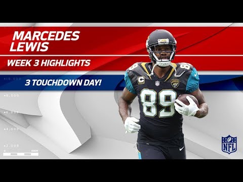 Marcedes Lewis Explodes w/ 3 TDs in London! | Ravens vs. Jaguars | Wk 3 Player Highlights