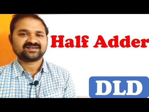 Half Adder || Combinational Circuit || Digital Logic Design || Digital Electronics || DLD || DE