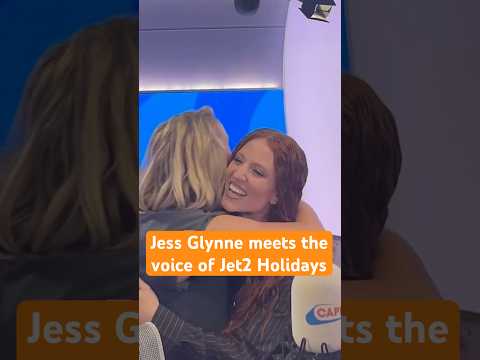 Jess Glynne meets the voice of Jet2 Holidays! #nothingbeatsajet2holiday #jessglynne