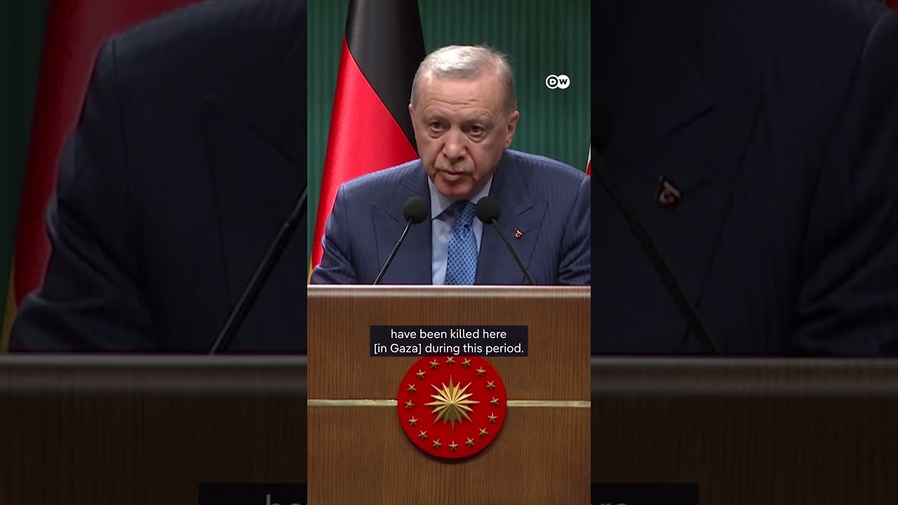 Merkel and Erdogan Clash Over Israel and Gaza 🇩🇪🇹🇷