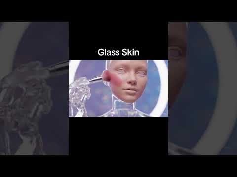 Glass Skin Makeup ASMR 💋 #asmr #asmrsounds #makeup #glassskin #ai #aiasmr #aismr #DreamLoopASMR