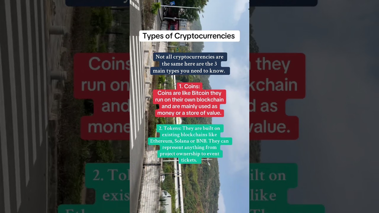 Discover the Different Types of Cryptocurrencies Explained 💡