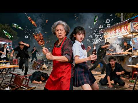 BBQ Woman Is Harassed by Mafia,But it Turns out She's Goddess of War! Everyone is on Their Knees!
