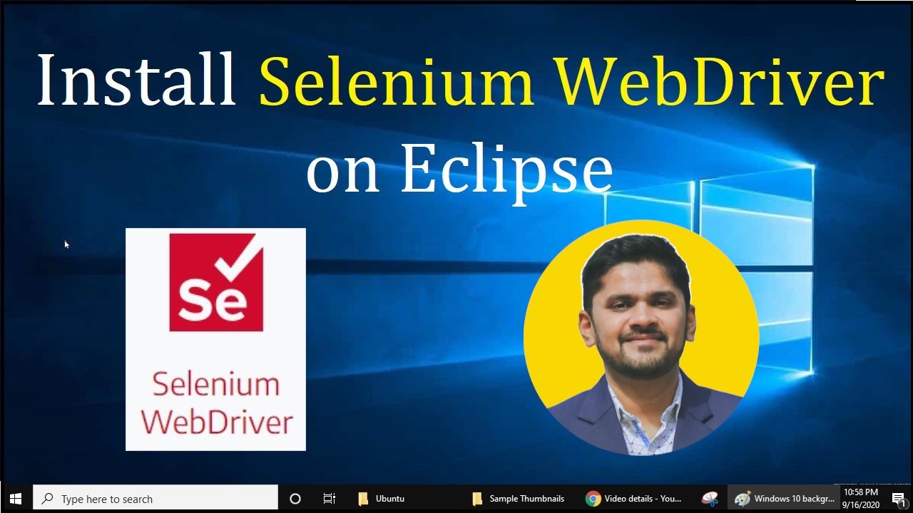How to install Selenium WebDriver on Eclipse