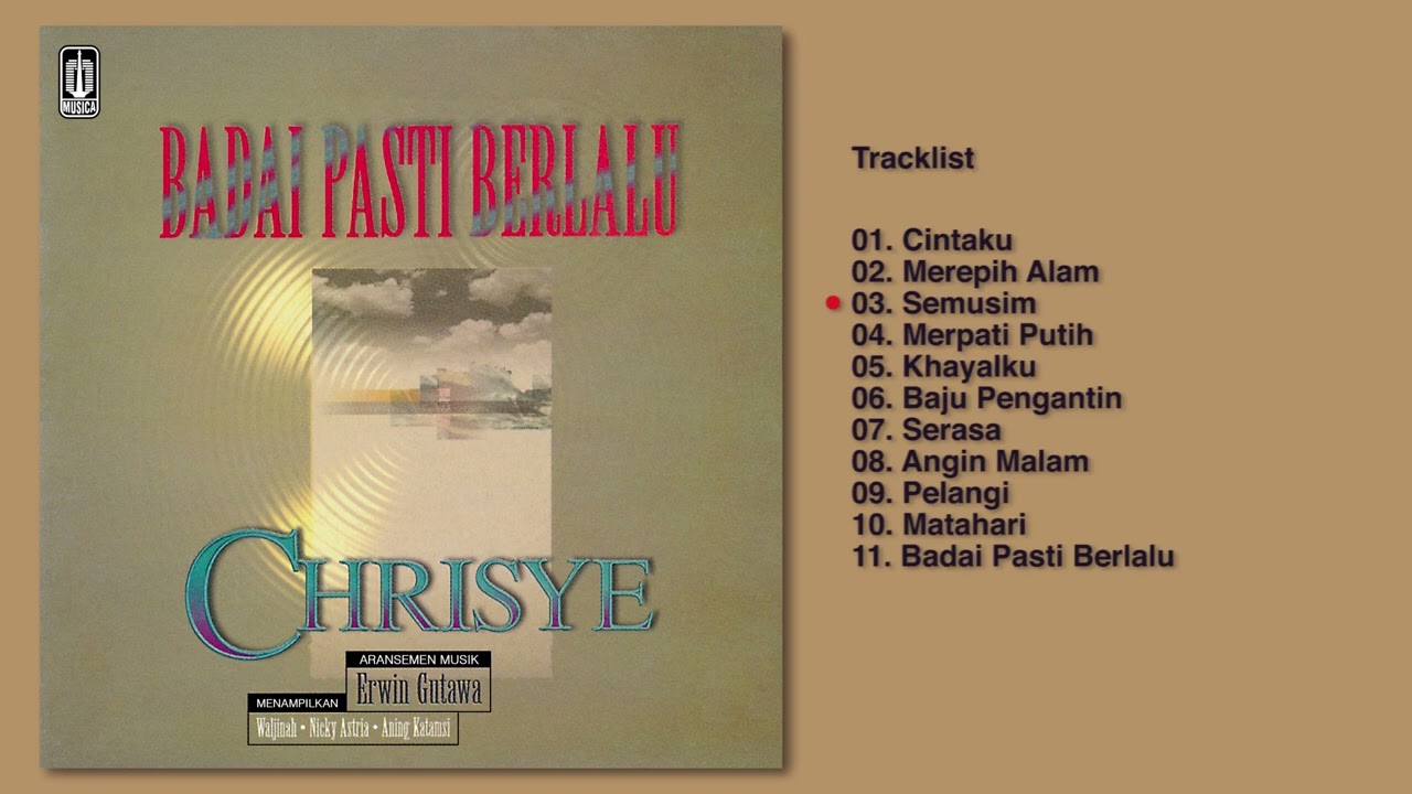 Chrisye - Badai Pasti Berlalu Album | Audio HQ