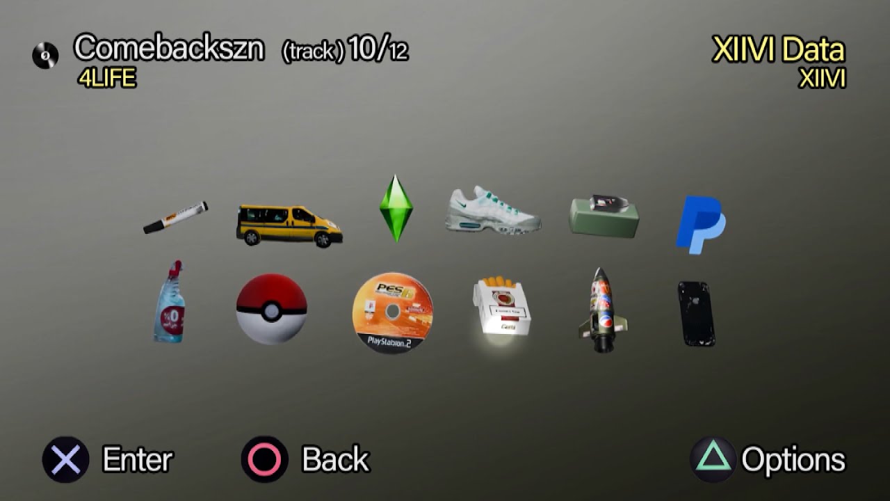 XIIVI & $MXTI - 4LIFE Lyrics Visualizer 🎶