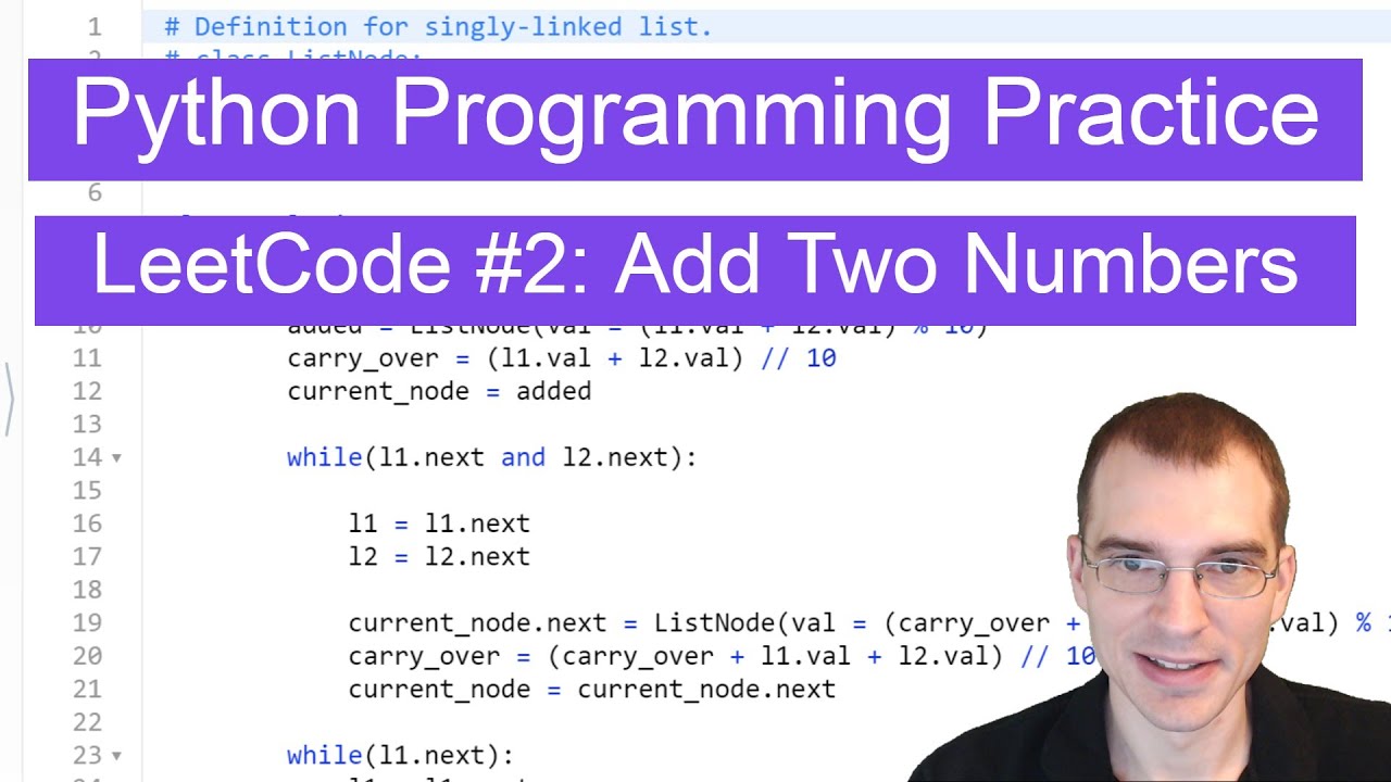 Master Python with LeetCode #2: Add Two Numbers Challenge 🧮