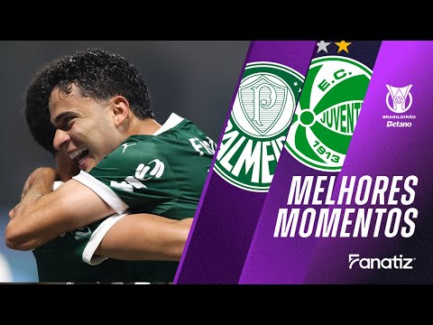 Palmeiras 4x1 Juventude I Melhores momentos I Brasileirão 2025