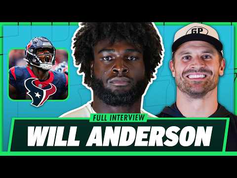 Will Anderson Jr Talks Texans' 2025 Championship Goals & NFL's Toughest OLinemen
