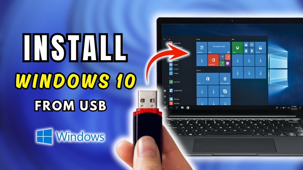 How to Install Windows 10 From USB on Any Laptop or PC (Easy Guide)