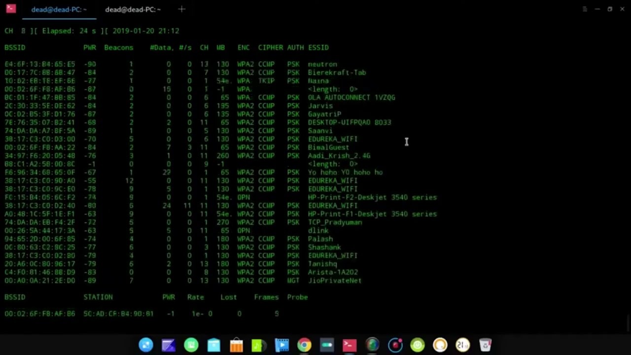 Crack Wi-Fi Passwords with aircrack-ng & crunch on Kali Linux