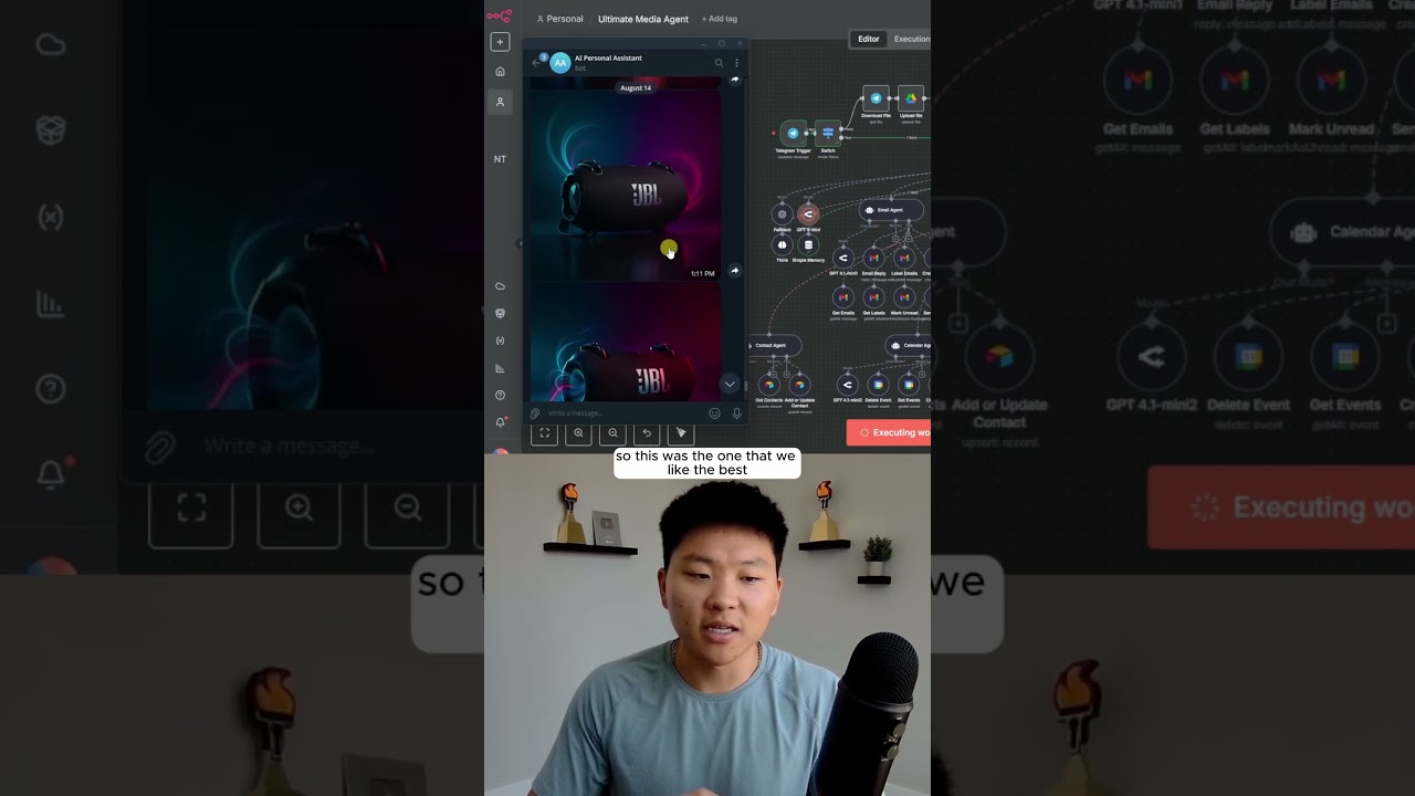 All-in-One Media Agents with n8n 🤖