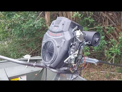 Alumcraft 18ft Jon Boat Mud Skipper Predator 670cc V Twin Engine