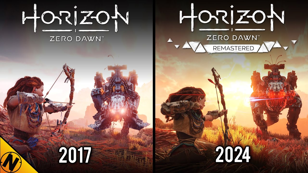 Horizon Zero Dawn Remastered vs Original | Direct Comparison