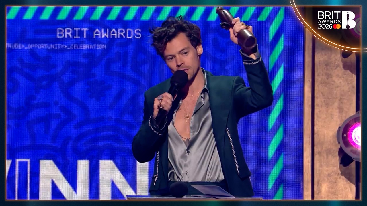 Harry Styles at the BRIT Awards 2026 🎤