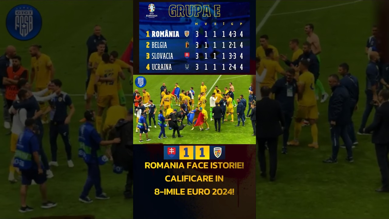 Slovakia 1-1 Romania ⚽ Euro 2024 Qualifiers