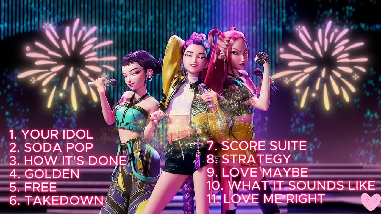 2-Hour K-Pop Demon Hunters Official OST Playlist 🎶 | Netflix’s Epic Soundtrack