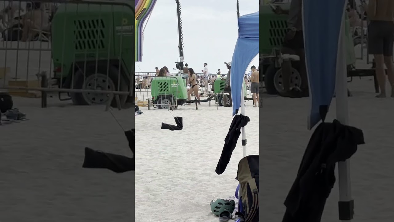 Relaxing at Miami Beach 🌴