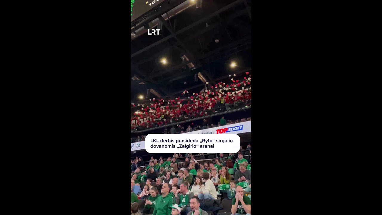 „Ryto“ Sirgaliai Dovanoja Unikalią Dovaną „Žalgirio“ Arenai 🎁
