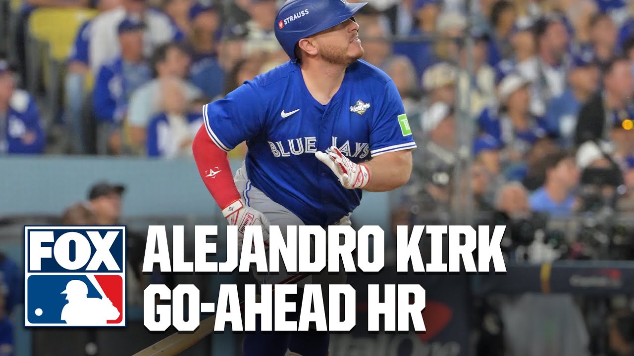 Alejandro Kirk's Clutch 3-Run Homer Sparks Blue Jays' Victory in World Series Game 3 ⚾