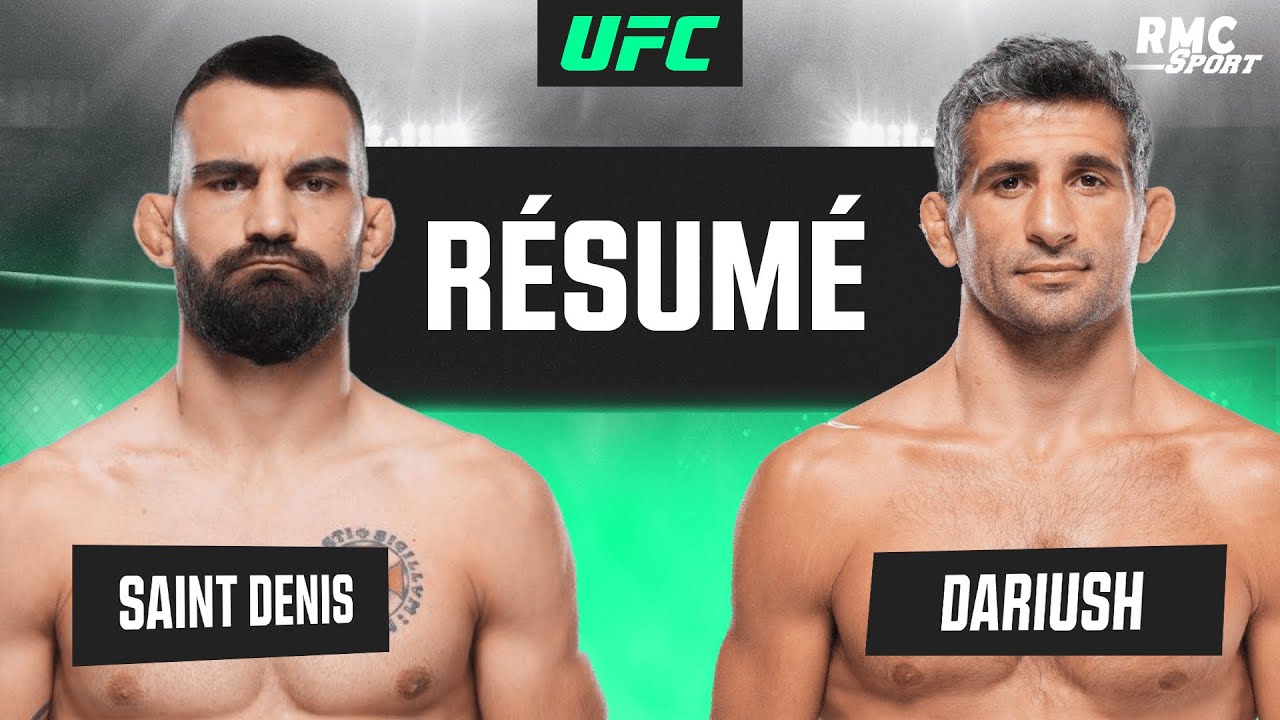 UFC 322 : Benoît Saint Denis TKO en 16s contre Dariush