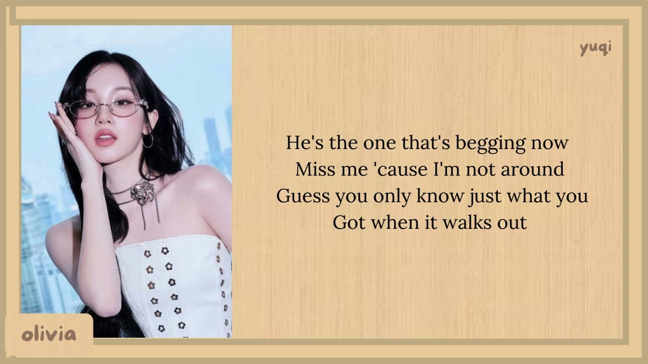 YUQI Radio Easy Lyrics 🎶