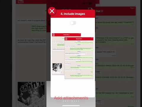 Export chat from WhatsApp to ChatPDF (iOS)