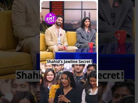 Shahid Kapoor tells his Jawline Secret during Deva Promotion #shahidkapoor #deva