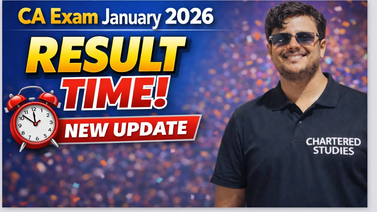 CA Final Jan 2026 Result Update 📝