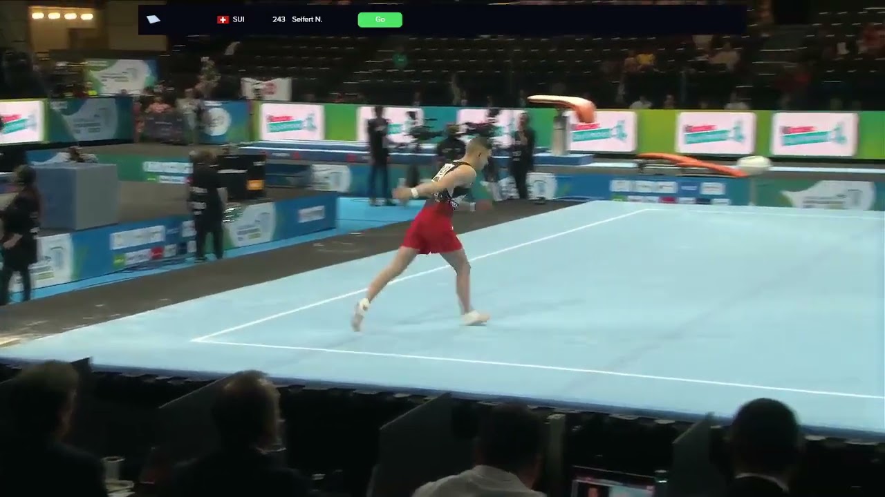 Noe Seifert at 2025 European Championships | Qual & Finals Floor Exercise 🏅