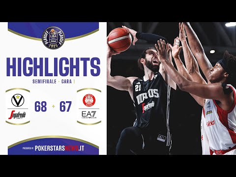 Virtus Segafredo Bologna – EA7 Emporio Armani Milano | PokerstarsNews Highlights | SF | Gara-1