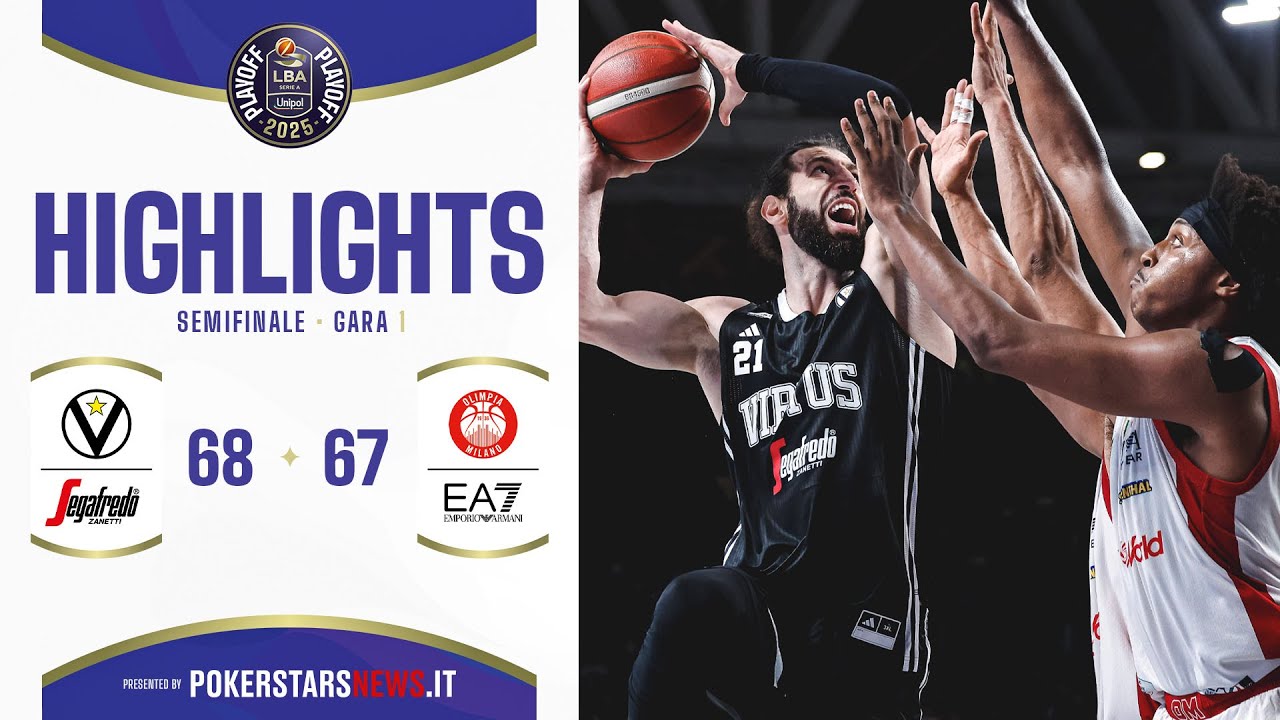 Virtus Segafredo Bologna vs. EA7 Emporio Armani Milano | Semifinale Gara 1 Highlights