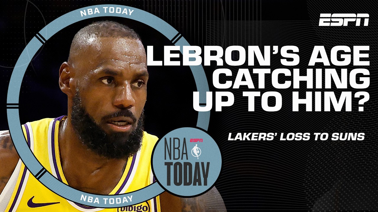 LeBron's Age Shows in Lakers' Loss to Suns 🏀