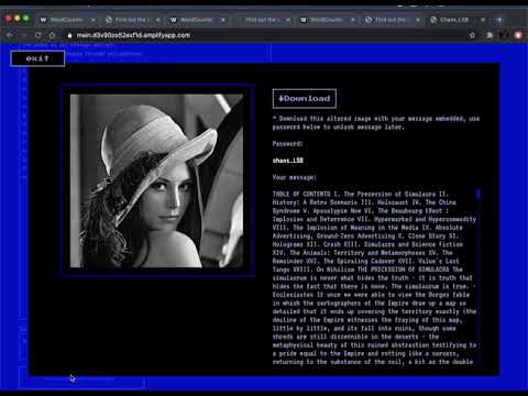 Online Steganography Tool Pixel_Ninja (Tutorial)