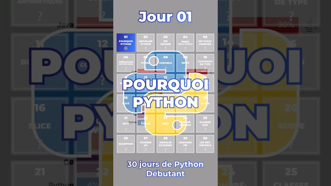 Jour 1/30 : 3 Raisons Essentielles d'Apprendre Python pour Débutants 🚀