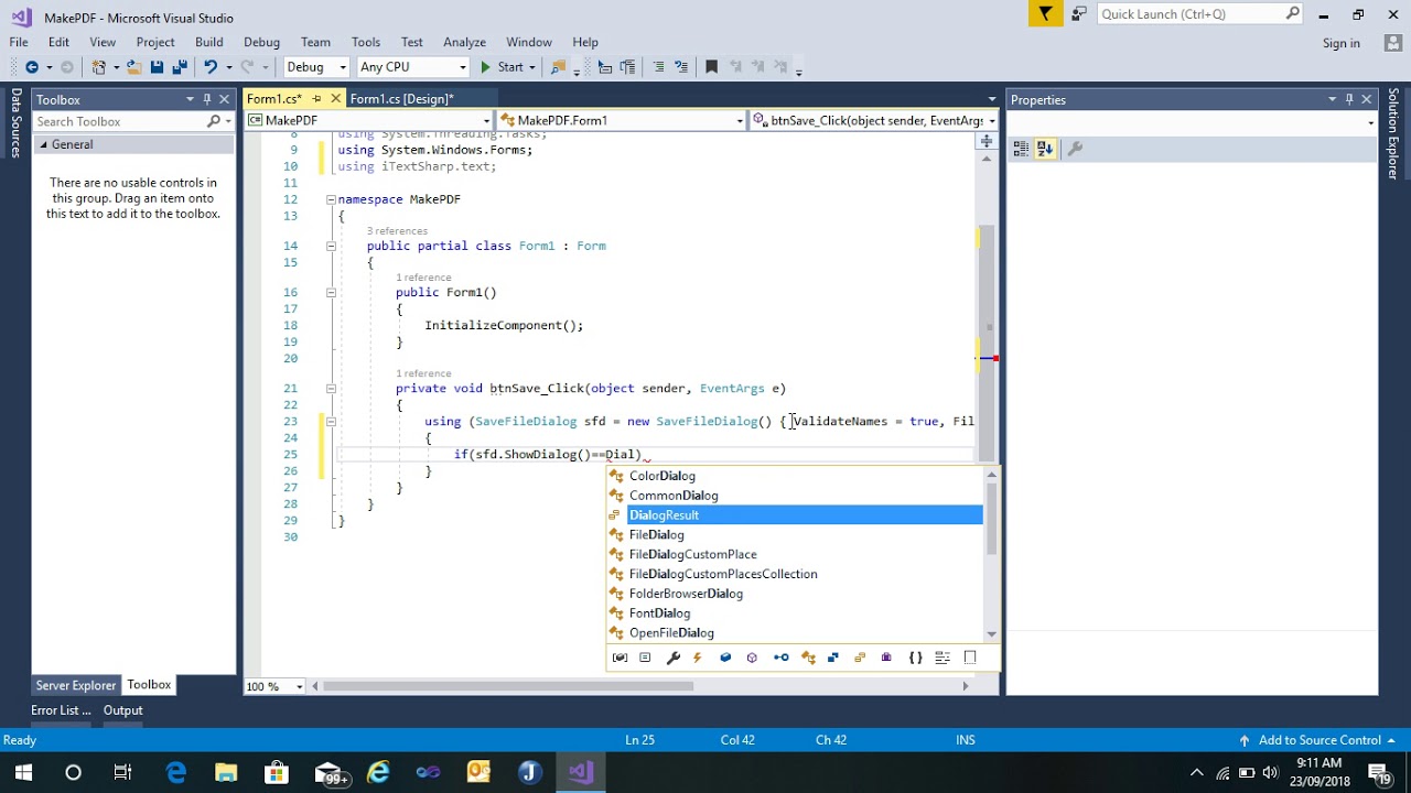 Create PDF Files with C# & iTextSharp 📄