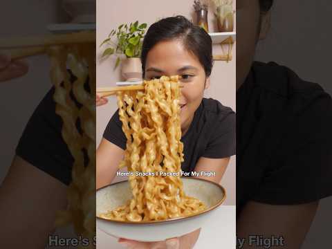 Snacks I Packed For My Flight Part 21 ✈️