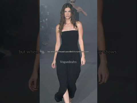 Barbara Palvin is officially back on the runway!✨#runway #supermodel #model