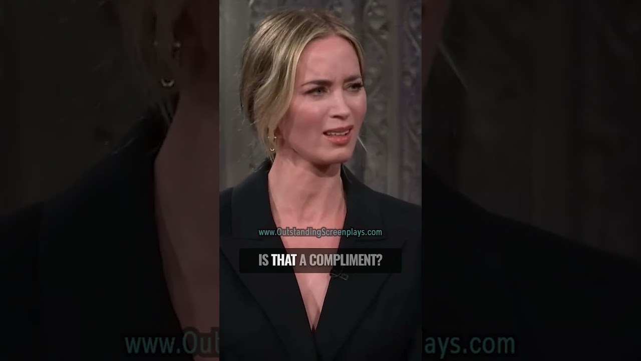 Emily Blunt's Christopher Nolan Impression 🎬