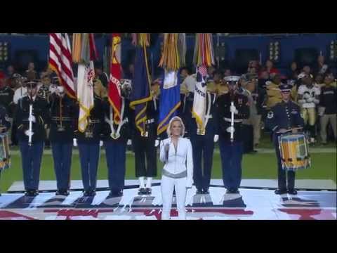 National Anthem-Carrie Underwood [Super Bowl 2010]