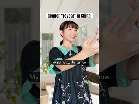 Gender "reveal" in China
