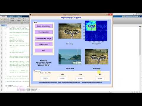 Image Steganography using Matlab Project code IEEE Based Project