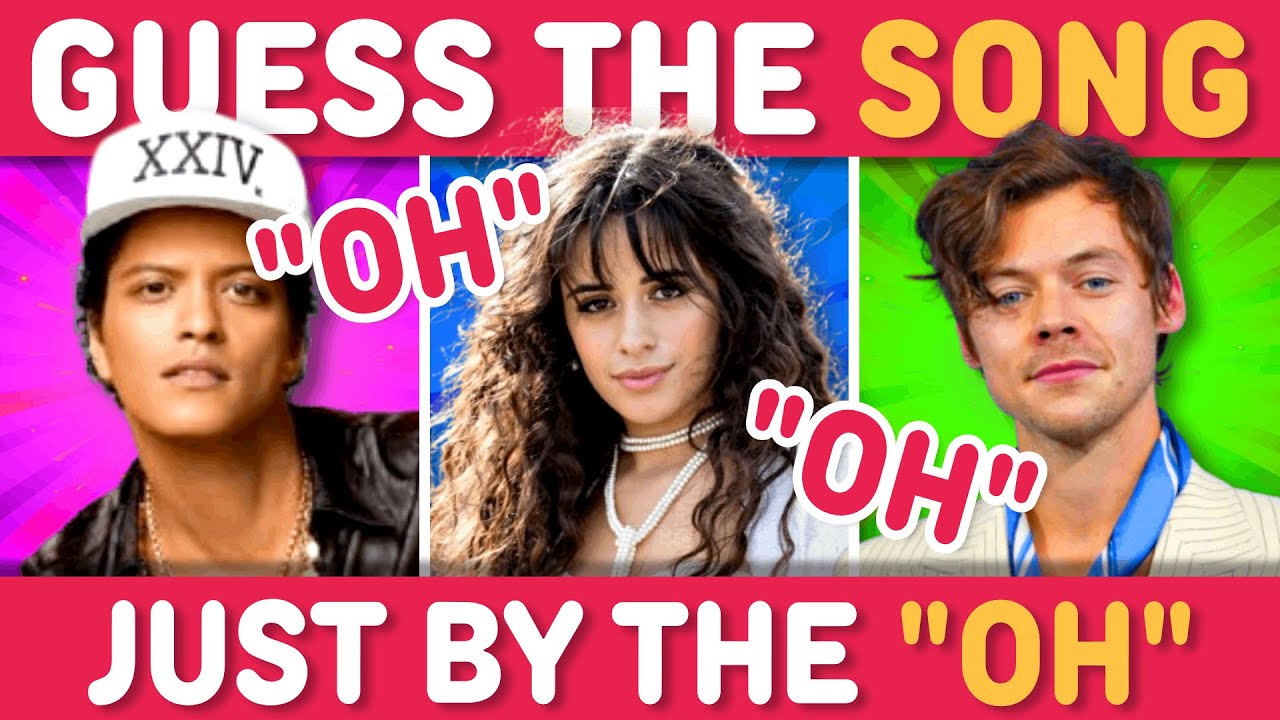 Guess the Song from Just an 'OH' 🎶
