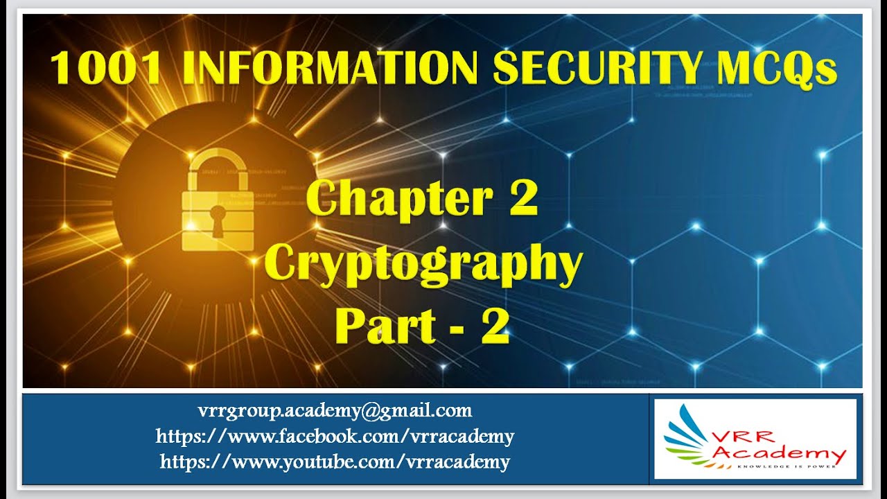 Cryptography   MCQ   Part 2