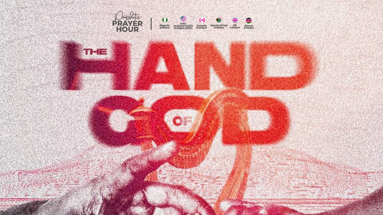 PROPHETIC PRAYER FOR THE HAND OF GOD TO REST ON YOU | REV SAM OYE | PPH LIVE | DAY 1661