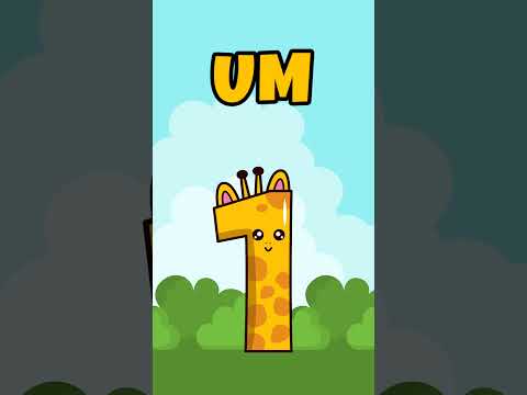 Aprendendo os números - Número 1#shorts #aprender #matemática