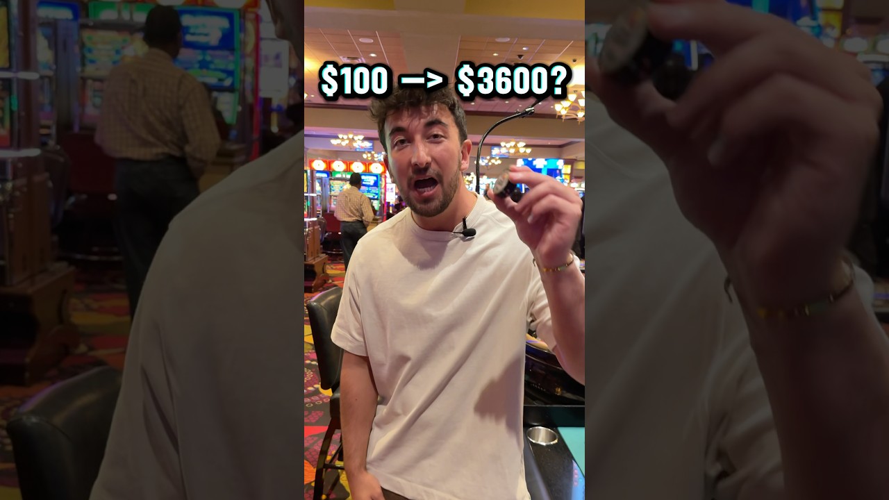 Bet $100 on 5 Roulette Numbers 🎲