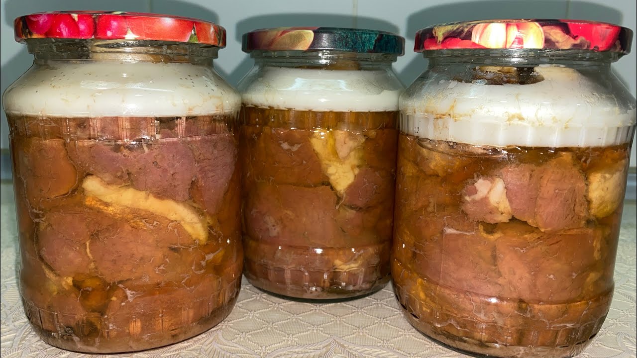 Perfectly Soft and Juicy Tushyonka at Home 🥩 - Easy Salted Meat Recipe